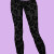 Legging Léopard Noir